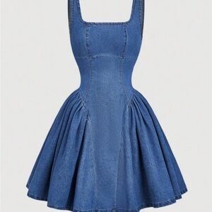 Denim dress